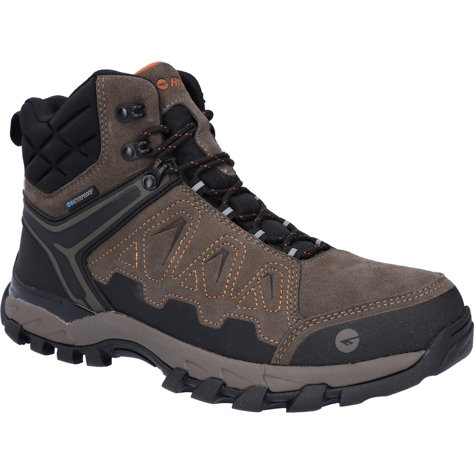 Hi-Tec V-Lite Explorer WP Cow Suede Leather Men's Chestnut/Orange Hiking Boots