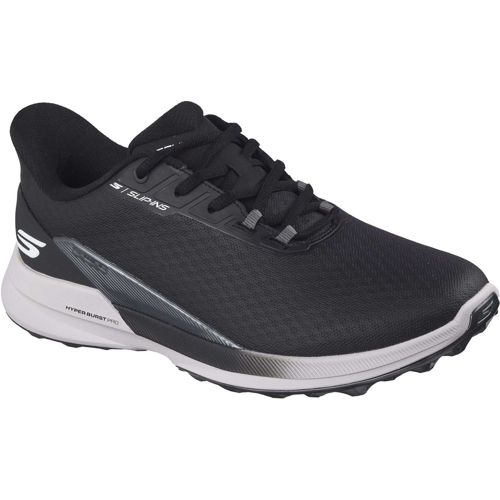 Skechers Pure Slip Ins Men's Black Golf Shoes