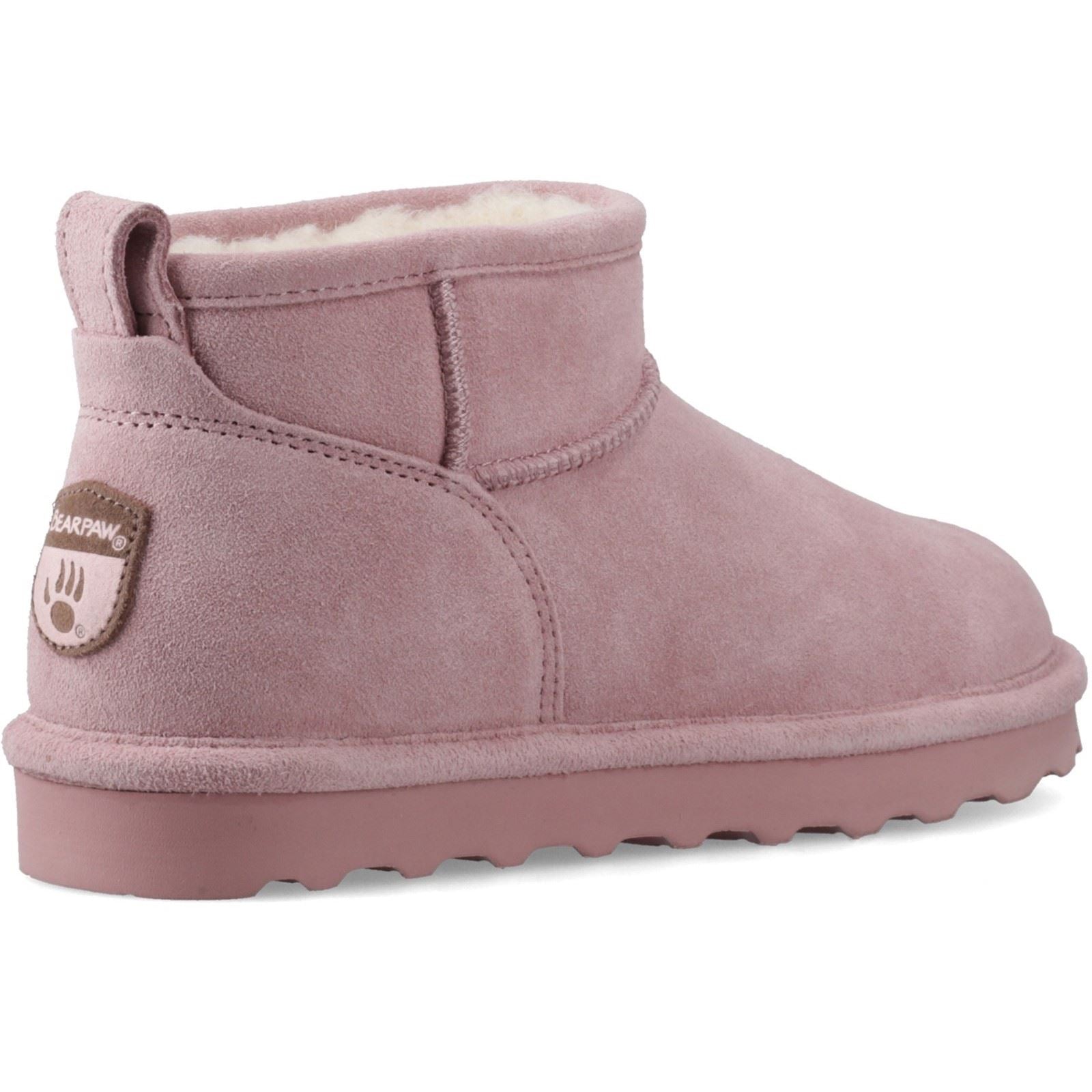 Bearpaw Shorty Suede Women's Peony Winter Ankle Boots