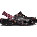 Crocs Classic Graphic Synthetic Black/Multi Clogs