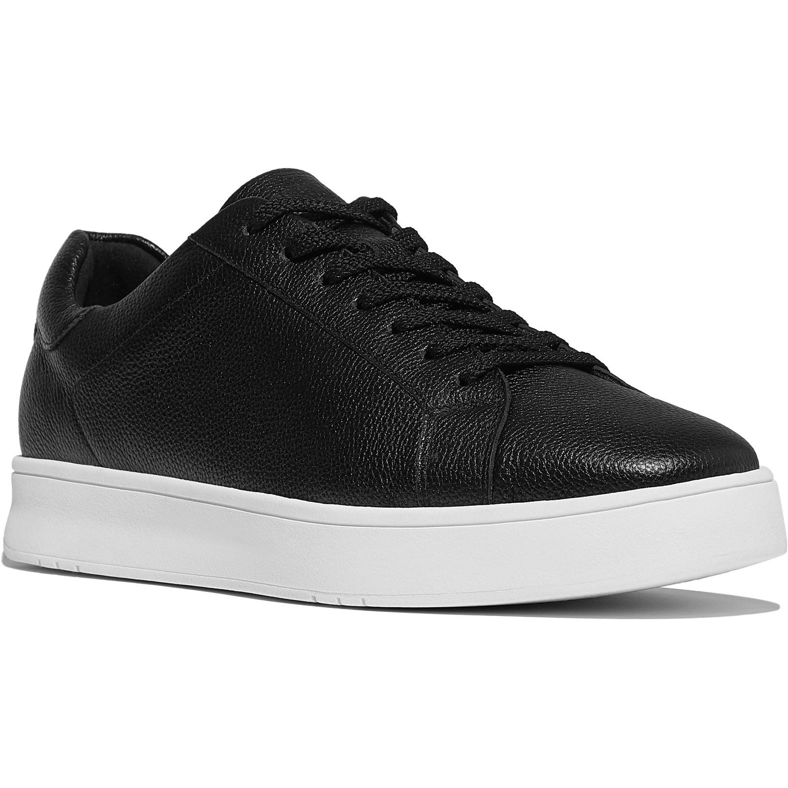 Fitflop Rally II Leather Men's Black Trainers