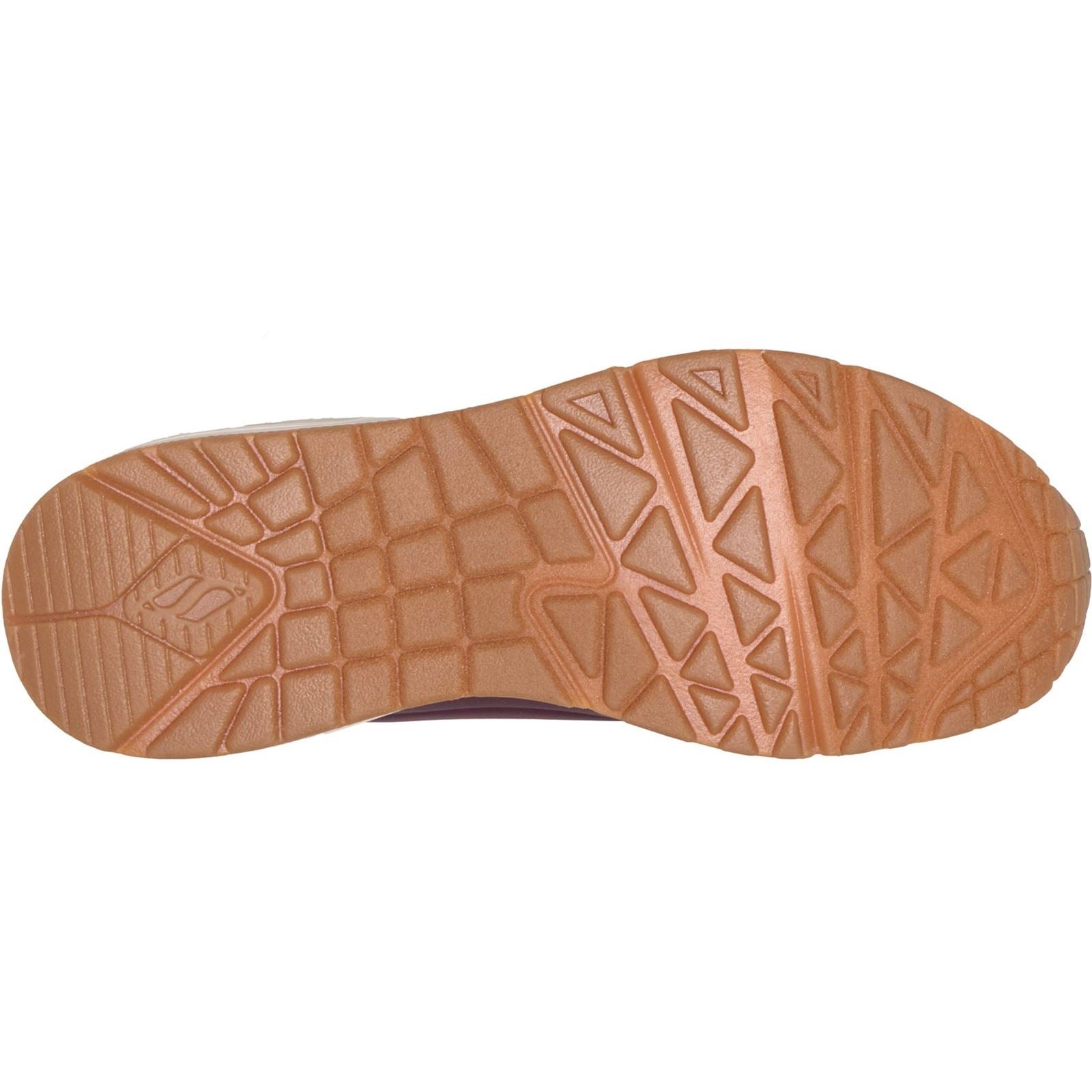 Skechers Uno - Golden Air Polyurethane Women's WINE Trainers