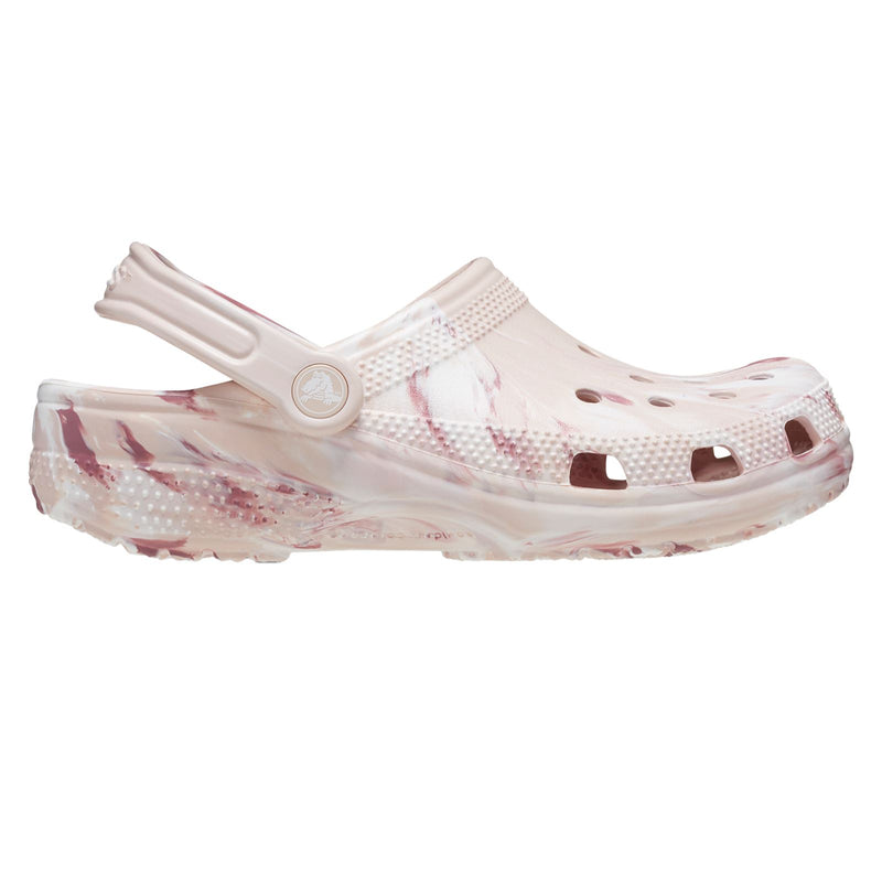 Crocs Classic Marbled Synthetic Quartz Clogs
