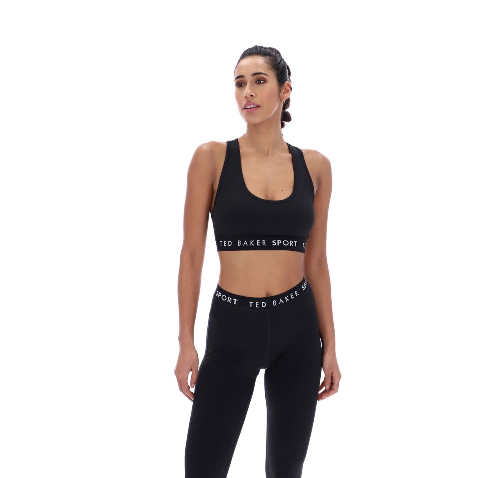 Ted Baker DIANA TBWSBA2525 Polyester Women's Black Sports Bra