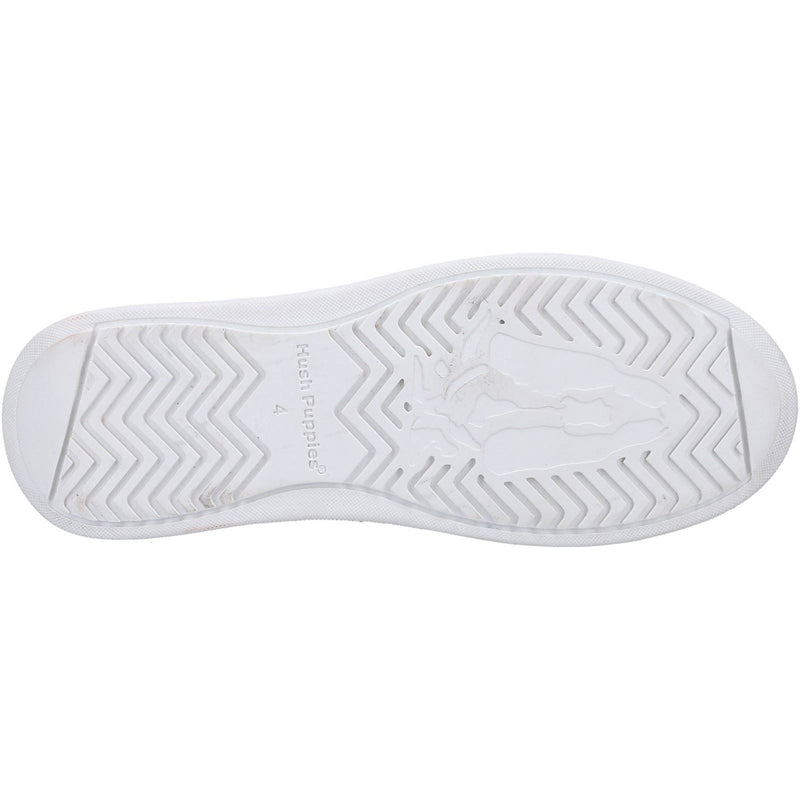 Hush Puppies Camille Leather Women's Black Trainers