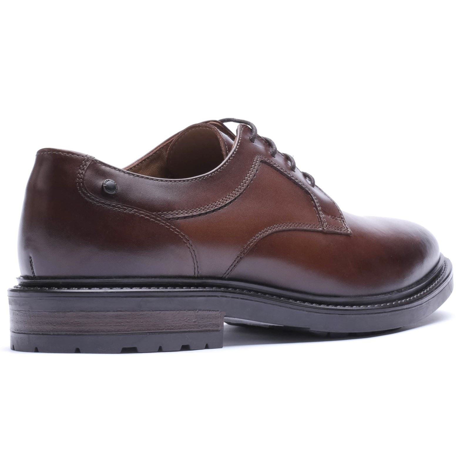 Base London Carter Leather Men's BROWN Derby Shoes