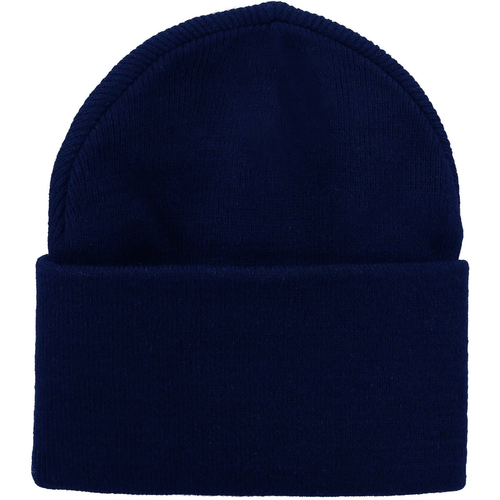 Dickies Acrylic Cuffed Blue Beanie Hat