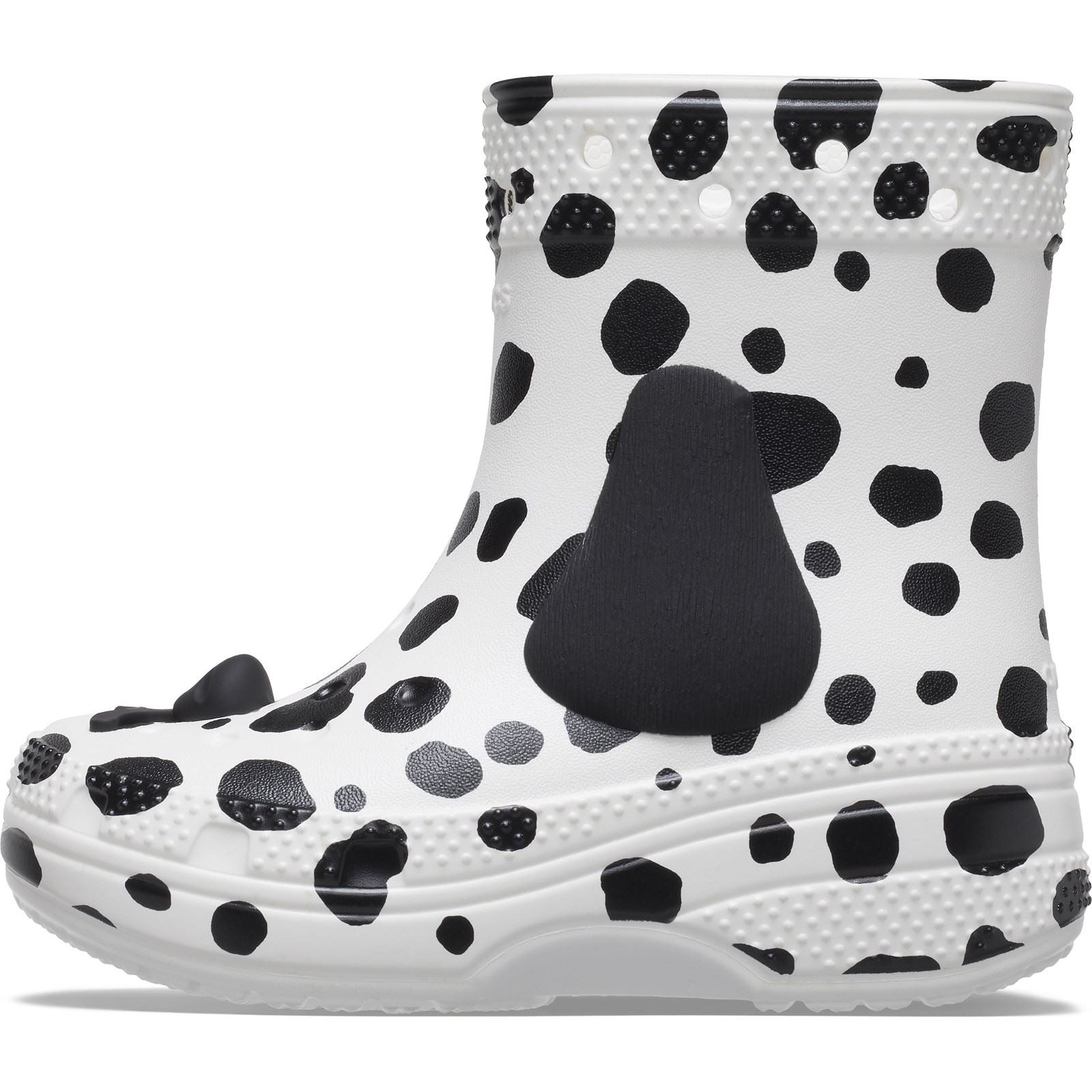 Crocs Classic Dalmatian EVA White/Black Wellington Boots