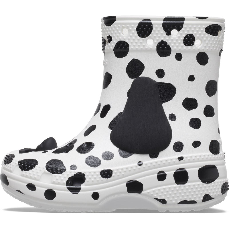 Crocs Classic Dalmatian EVA White/Black Wellington Boots