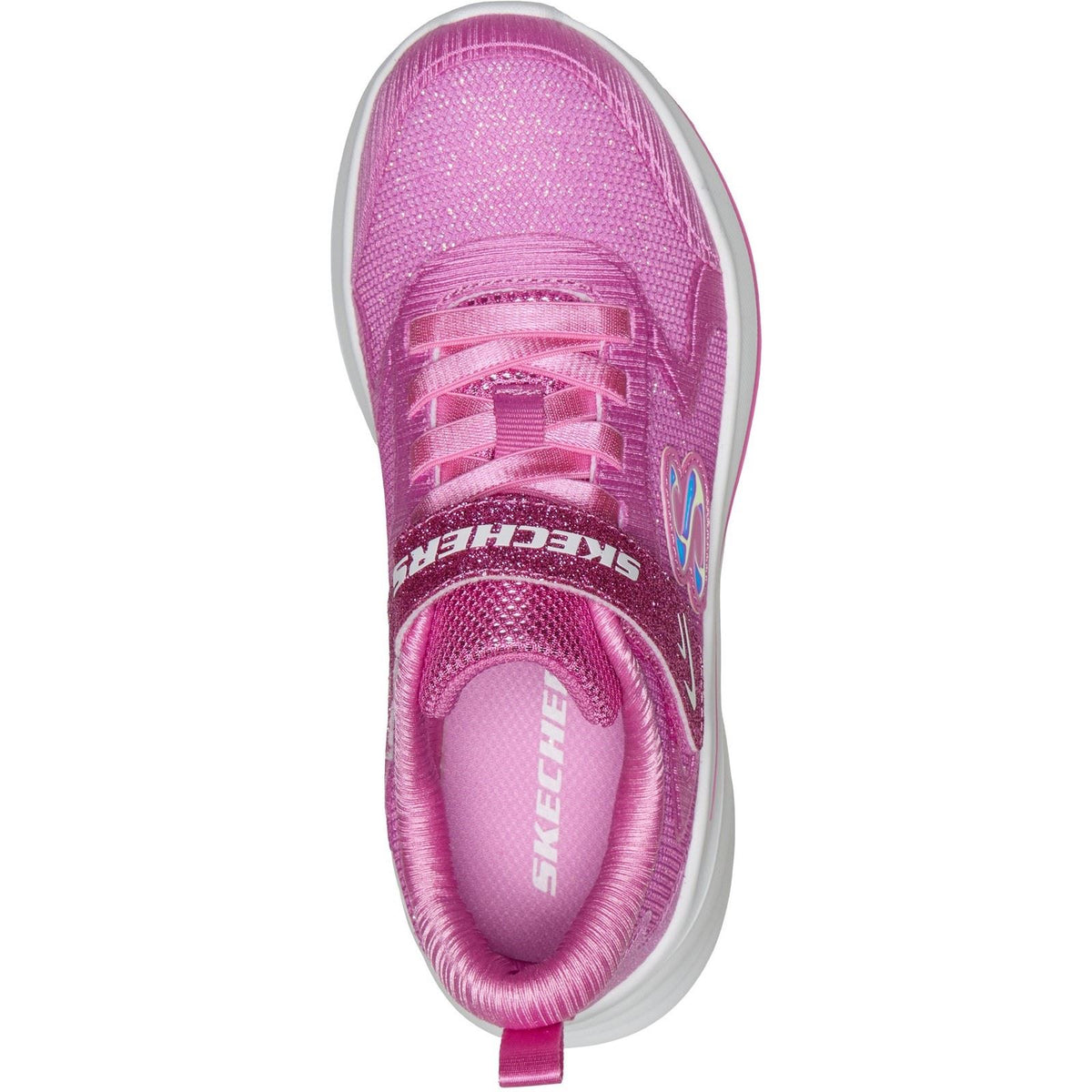 Skechers Wave 92 Polyester Kids Pink Trainers