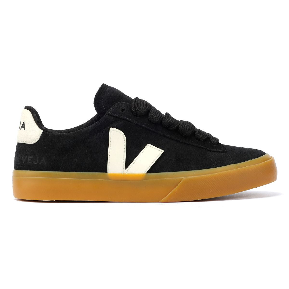 Veja Campo Suede Women's Black / Pierre Trainers