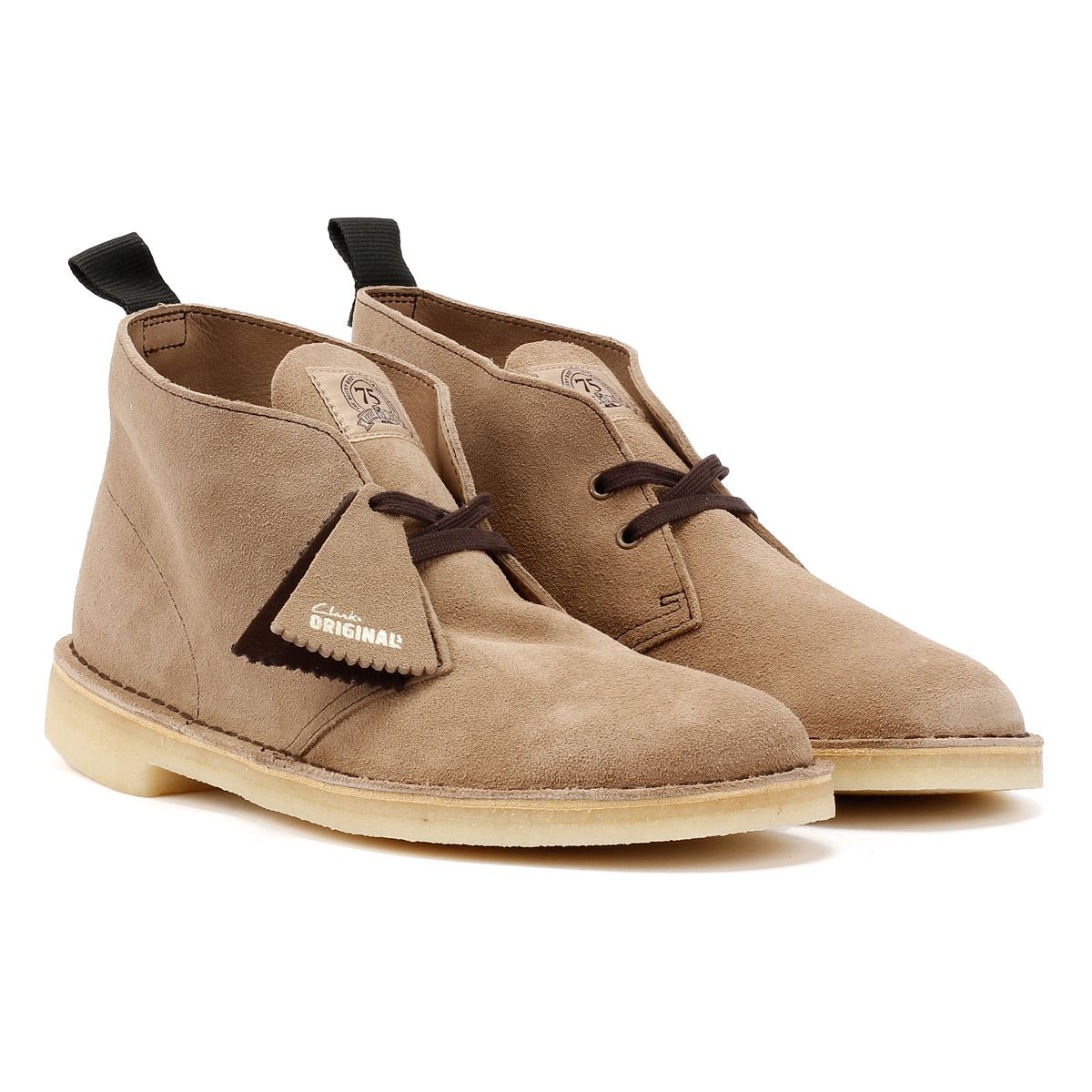 Clarks Originals Desert Men's Wolf Suede Boots