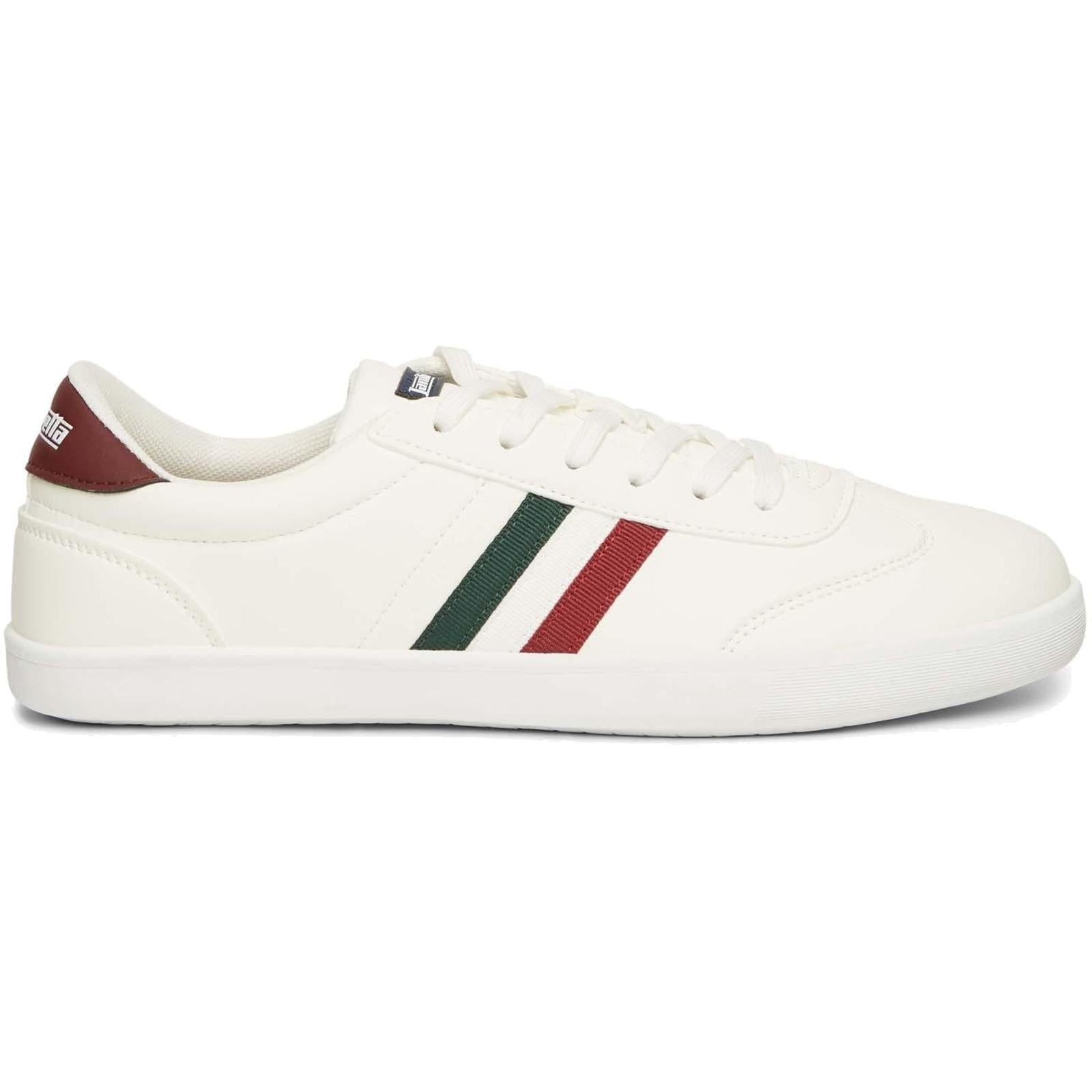 Lambretta Vulkan Men's White Italian Trainers