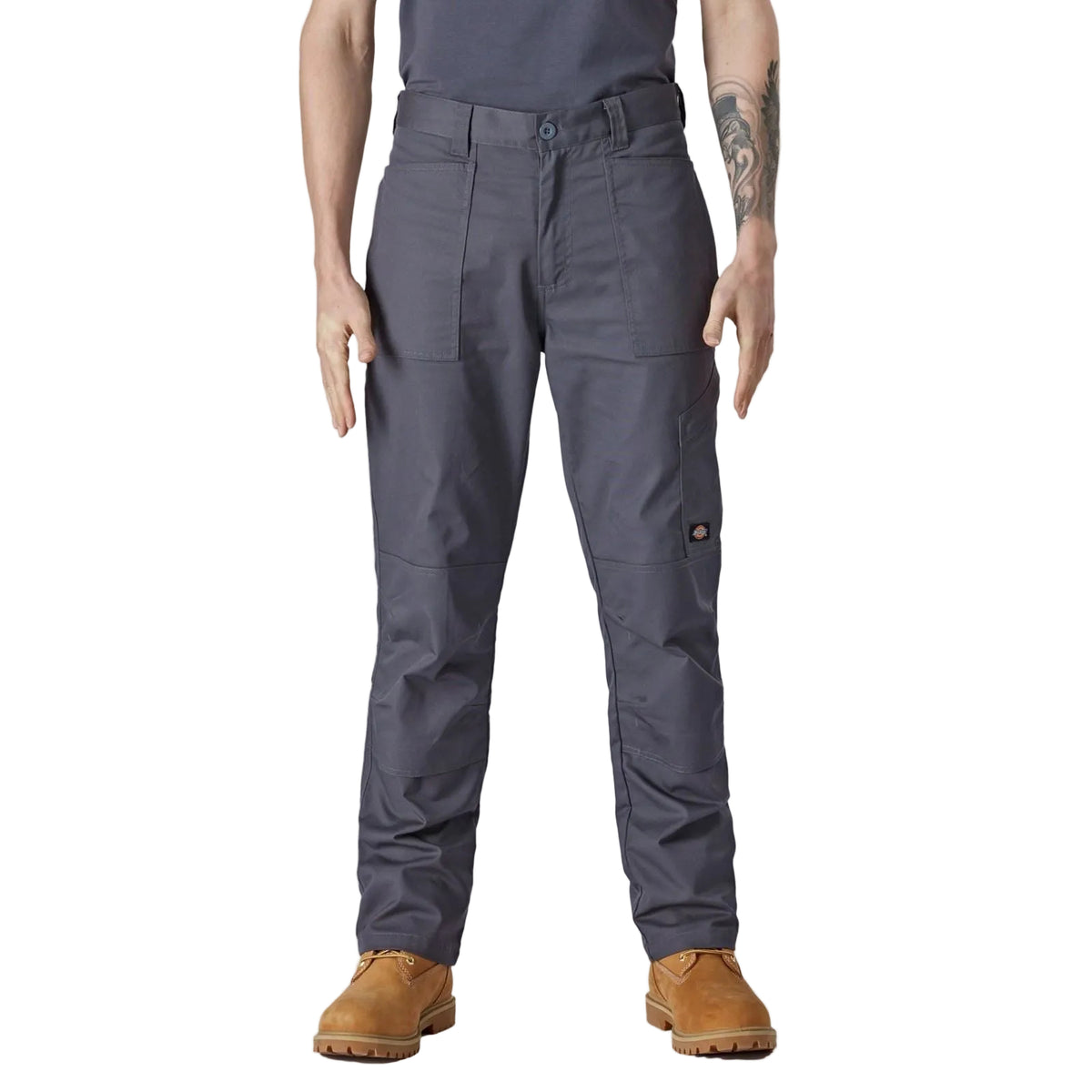 Dickies Action Flex Polyester Men's Grey Outdoor Trousers