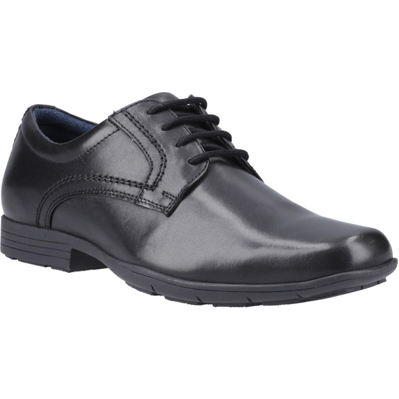 Pod Alec Leather Men's Black Lace-Up Shoes