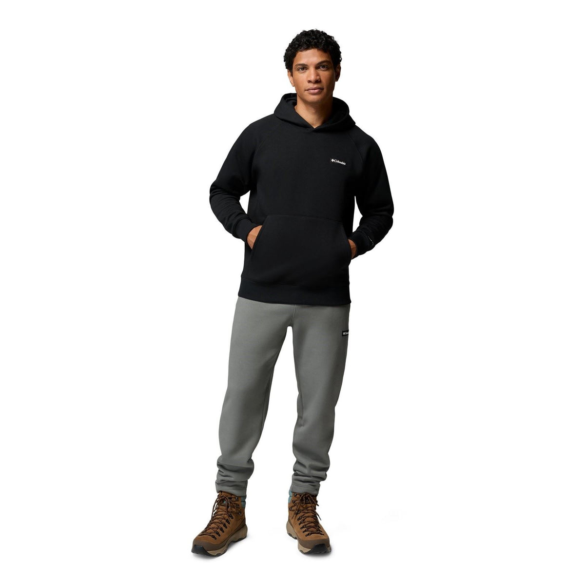 Columbia Dry Creek Heavyweight Hoodie Cotton Men's Black Hooded Sweatshirt