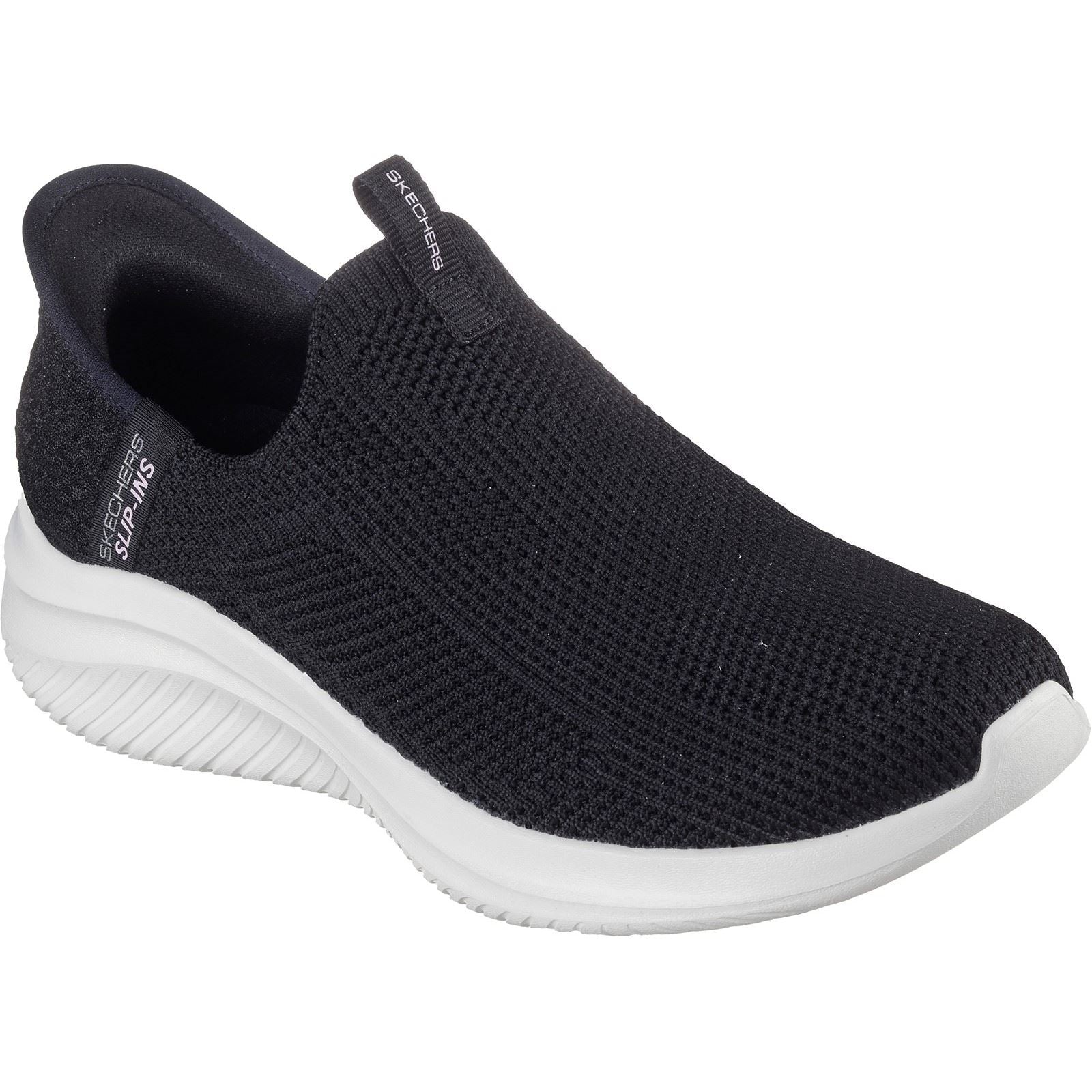 Skechers Ultra Flex 3.0 Easy Win Textile Women's Black Trainers