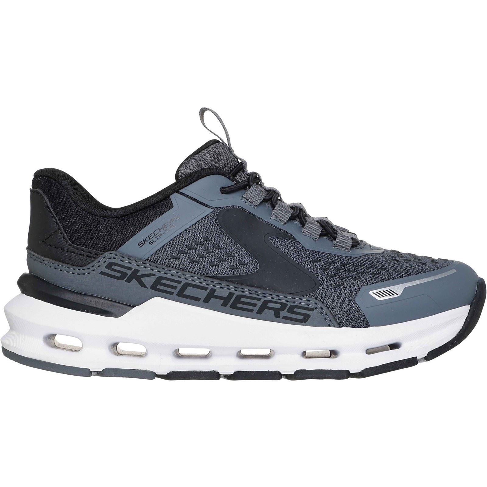 Skechers Glide-Step Plus Vista-Lane Polyurethane Charcoal/Black Trainers