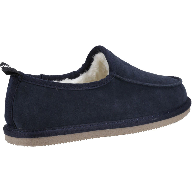 Hush Puppies Charles Suede Men's Navy Slippers