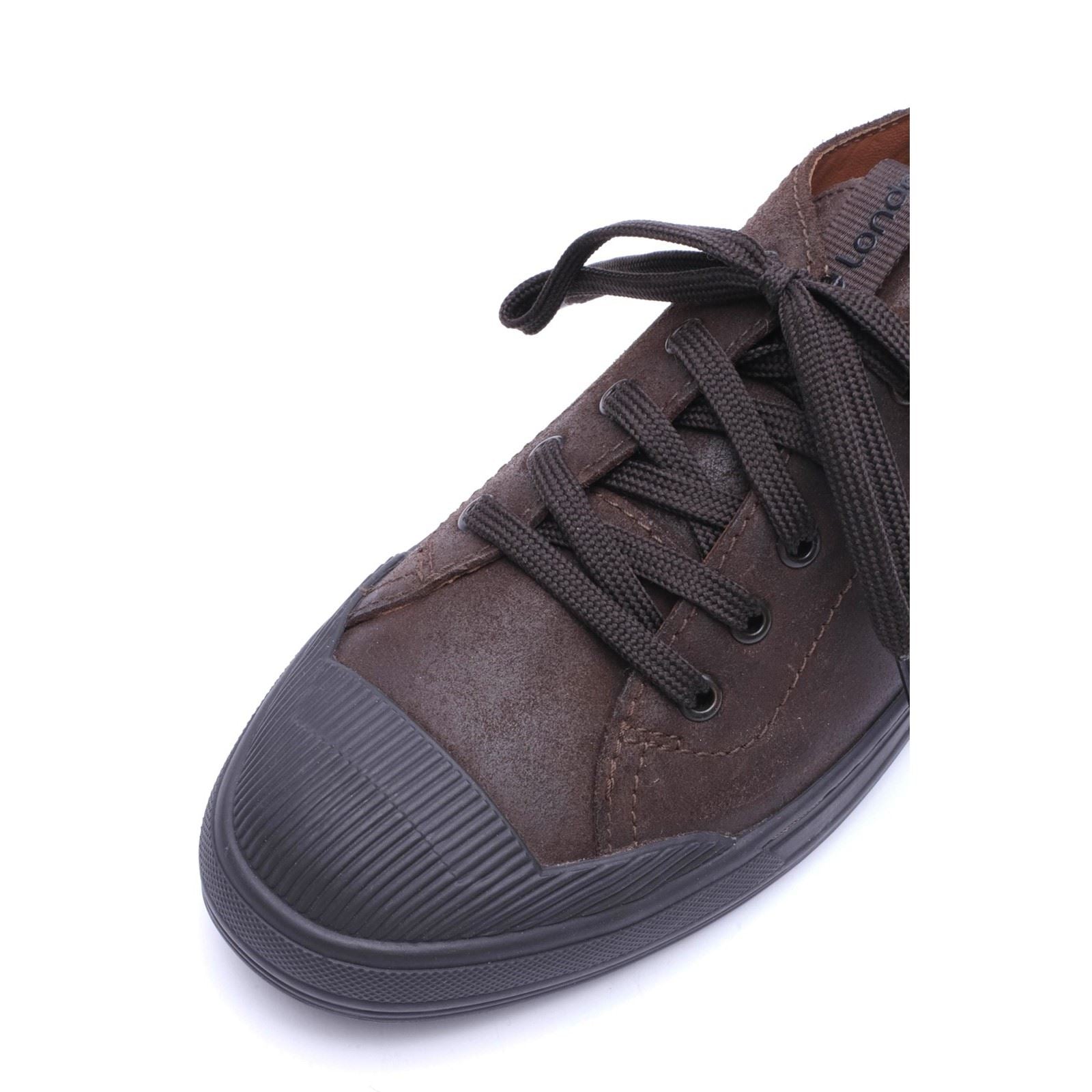 Base London Volt Leather Men's BROWN Lace-Up Shoes