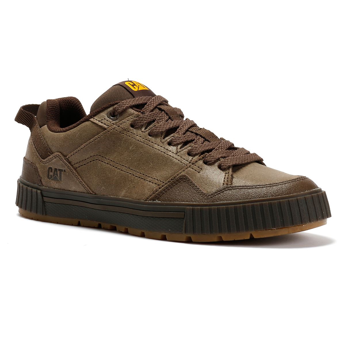 Caterpillar Axiom Waxy Leather Men's Cub Lace-Up Shoes