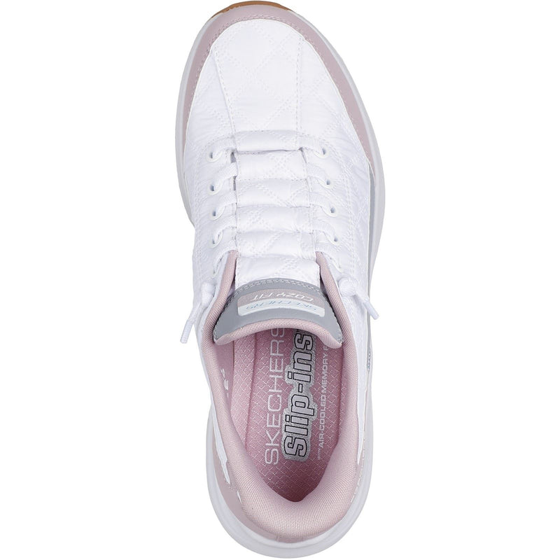 Skechers Contour Foam Cozy Fit Textile Women's White/Lavender Trainers