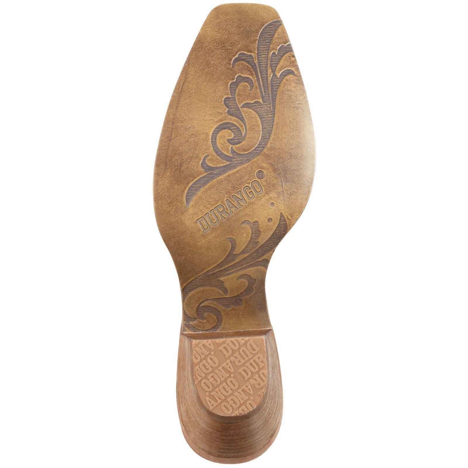 Durango Crush Flag Leather Women's Brown/Khaki Boots