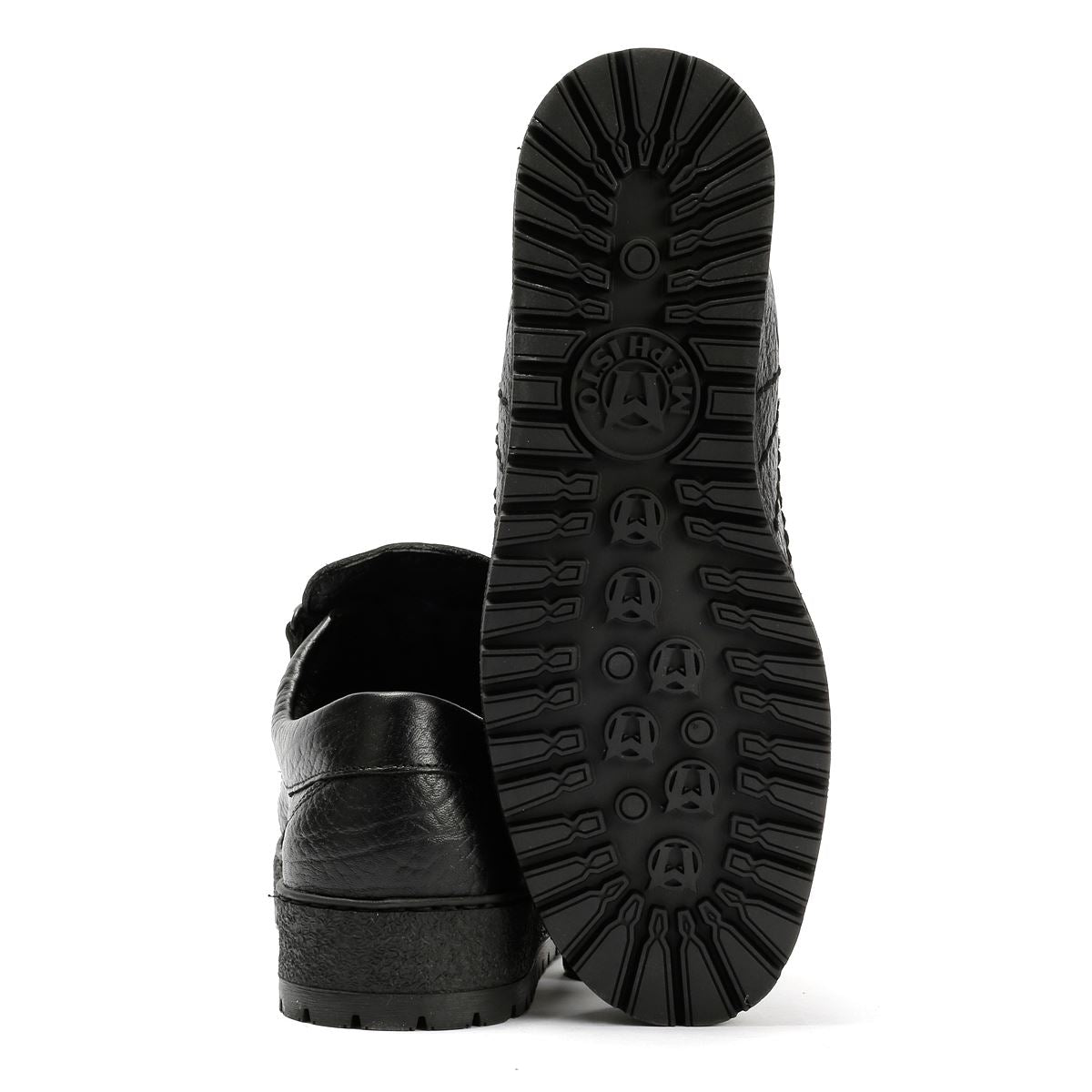 Mephisto Rainbow Mamouth 714 Leather Men's Black Shoes