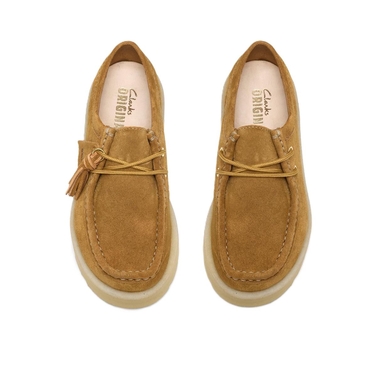 Clarks Originals Meare Walla Suede Women's Bronze Shoes