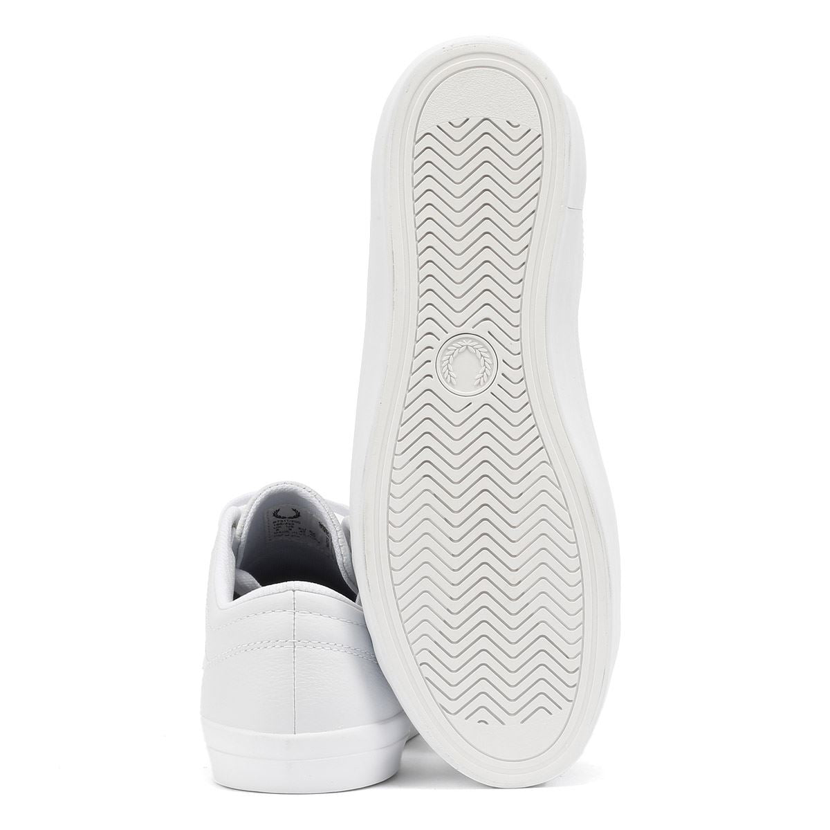 Fred Perry Baseline Leather Men's White/Navy Trainers