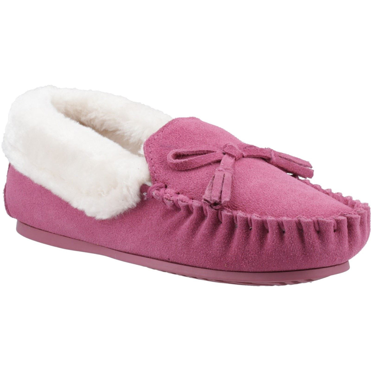 Hush Puppies Agnes Suede Women's Pink Slippers