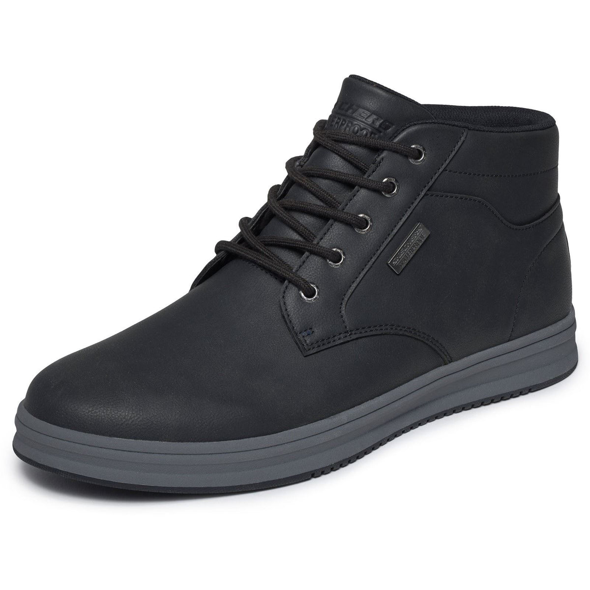 Skechers Palmiro Wallace Men's Black Ankle Boots