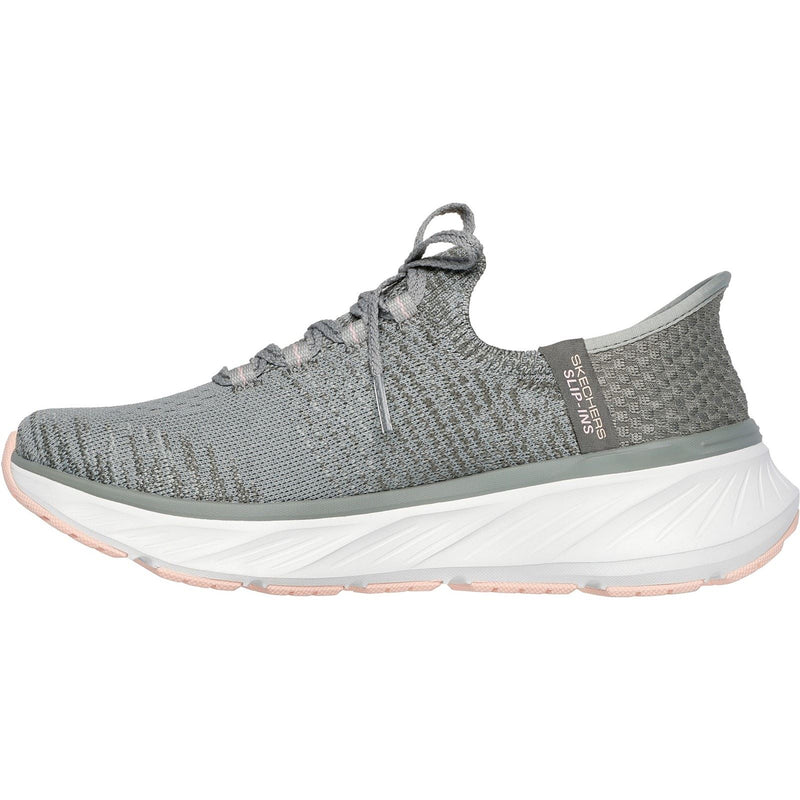 Skechers Edgeride Impression Textile Women's Green/Orange Trainers