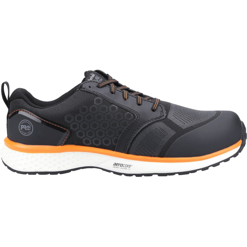 Timberland Pro Reaxion Synthetic Black/Orange Safety Trainers