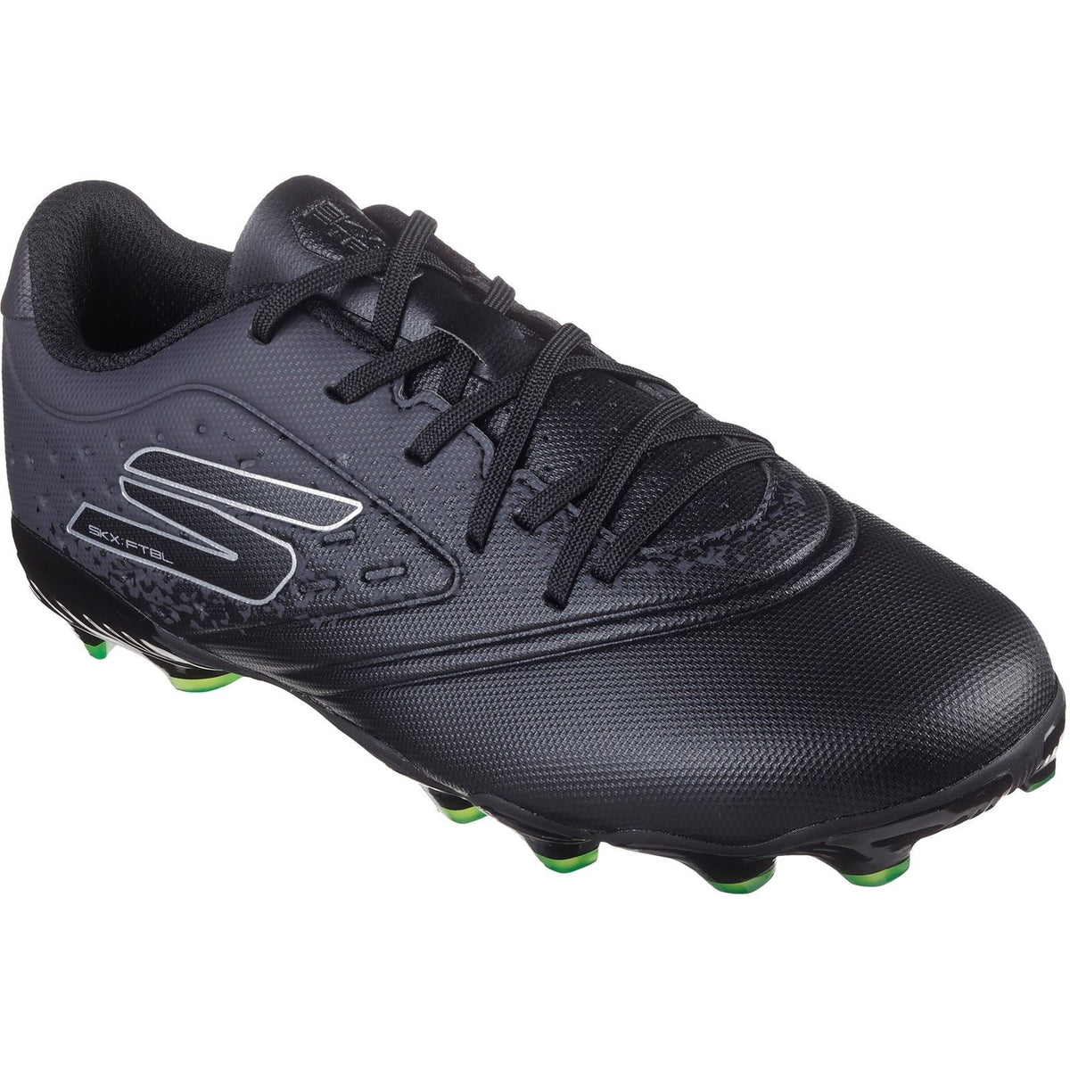 Skechers Razor 1.5 Kids Black/Silver Football Boots