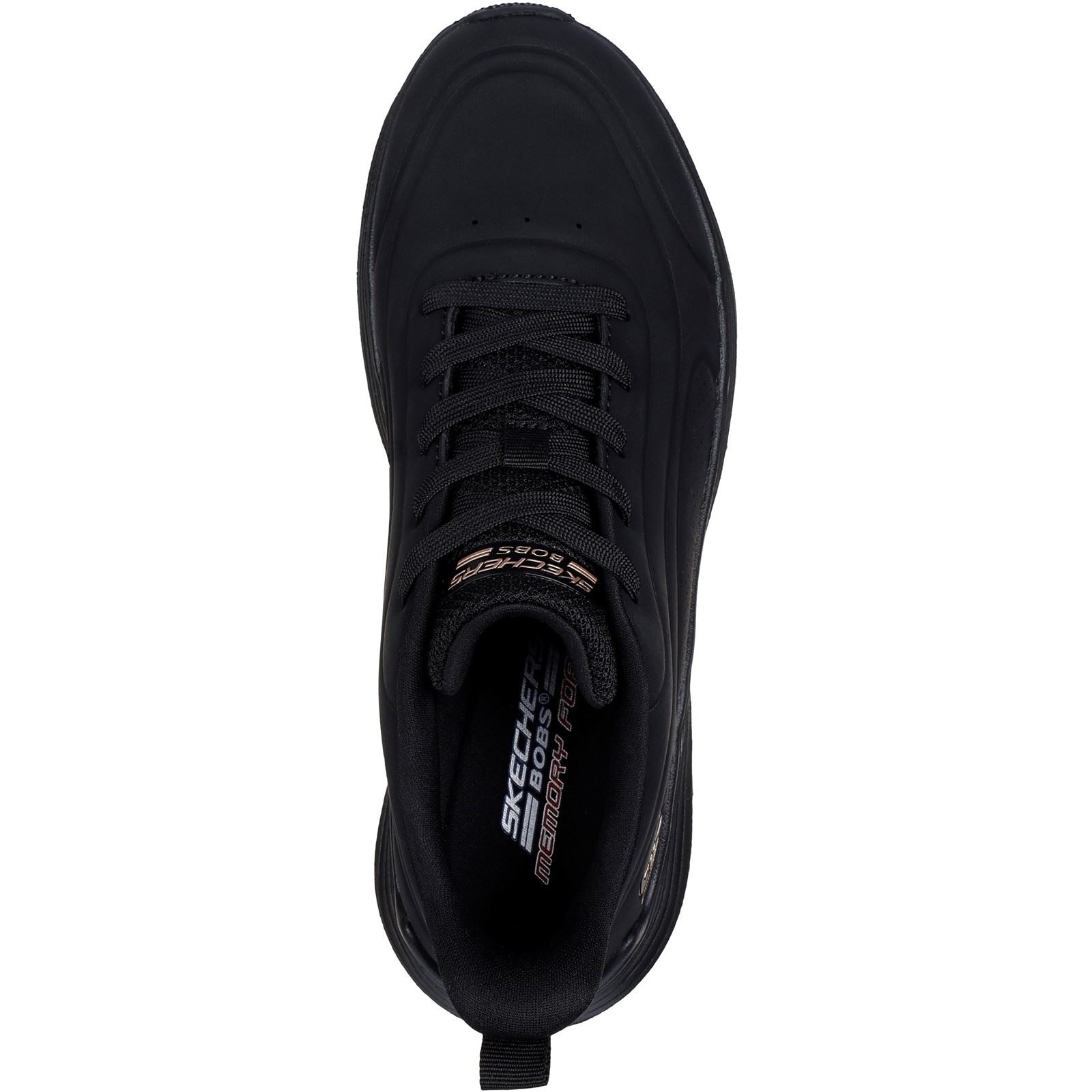 Skechers BOBS Sport Squad Waves Just Wading Synthetic Women's Black Trainers