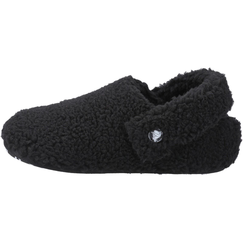 Crocs Classic Kids Cozzzy Synthetic Black Slippers
