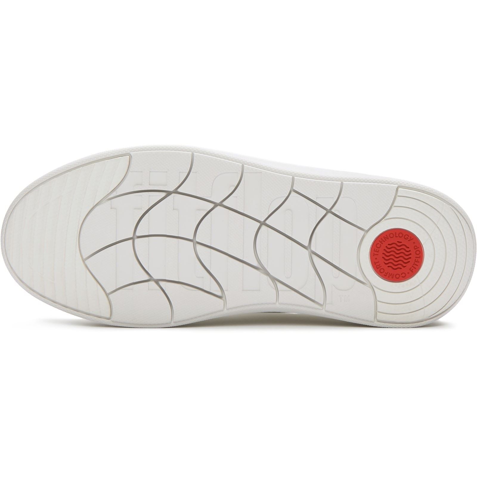 Fitflop RTG Lace Up Leather Women's Urban White/Silver Trainers