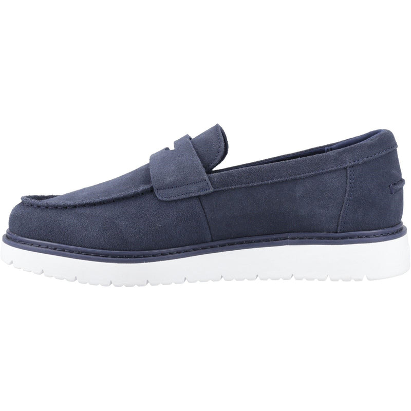 TOMS Navi TRVL LITE Havana Leather Men's Navy Loafers
