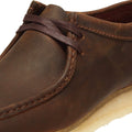 Clarks Wallabee Beeswax Men's Brown Lace-Up Shoes