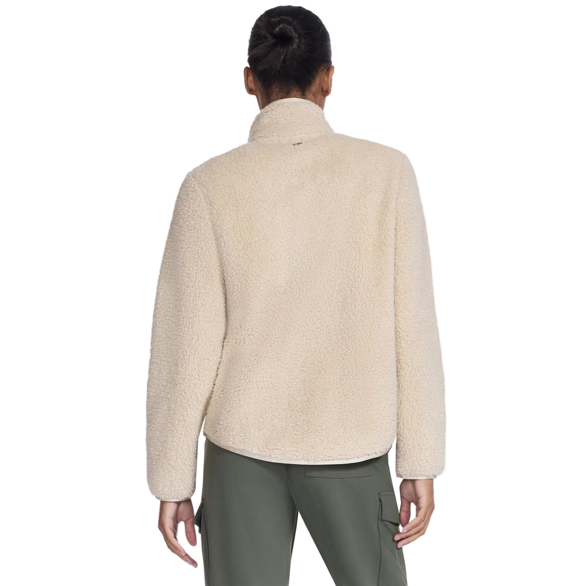 Skechers Skech-Sherpa Jacket Women's Natural Fleece Jackets