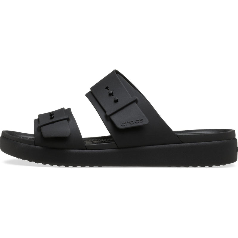 Crocs Brooklyn Buckle Women's Black Sandals
