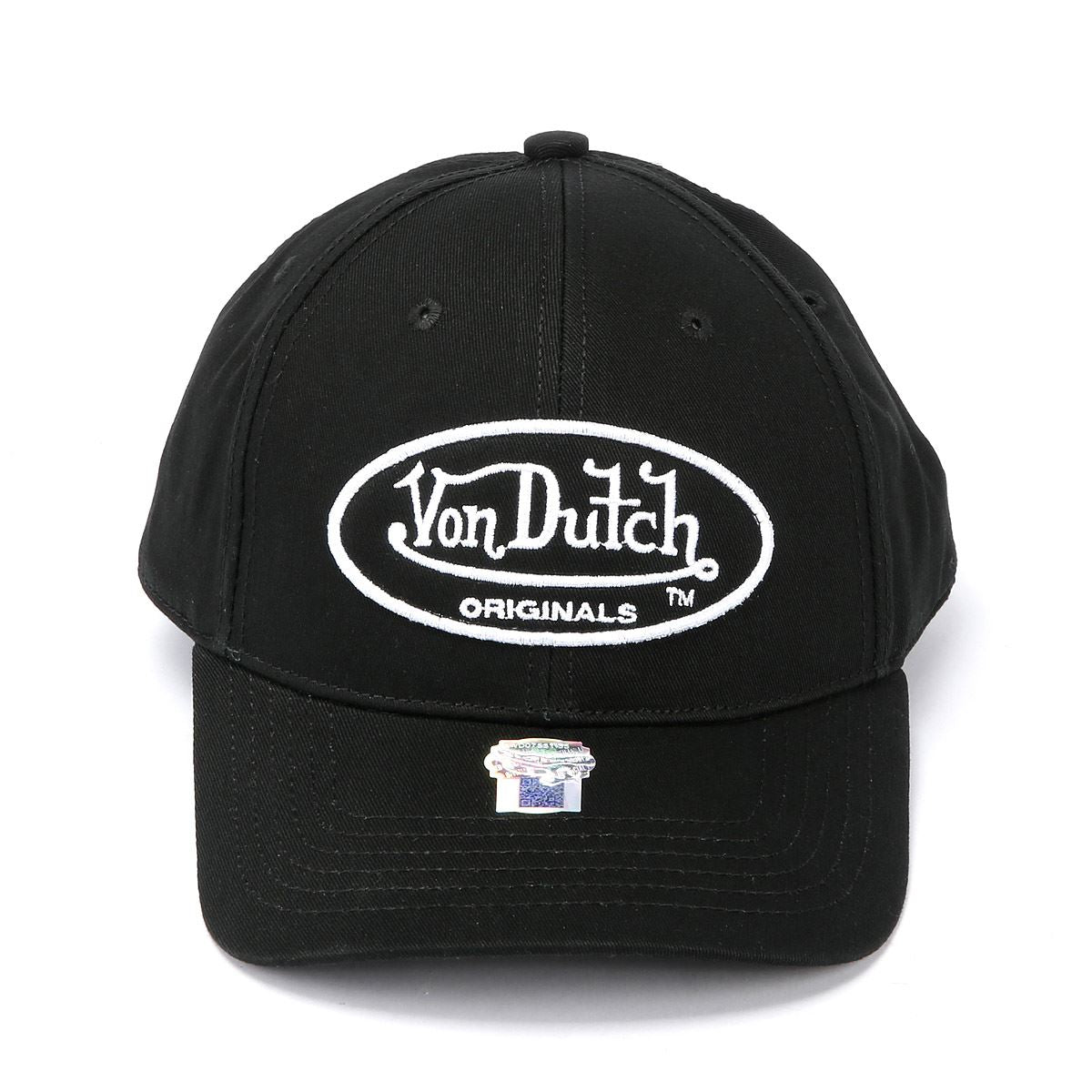 Von Dutch Baseball Cotton Black Cap