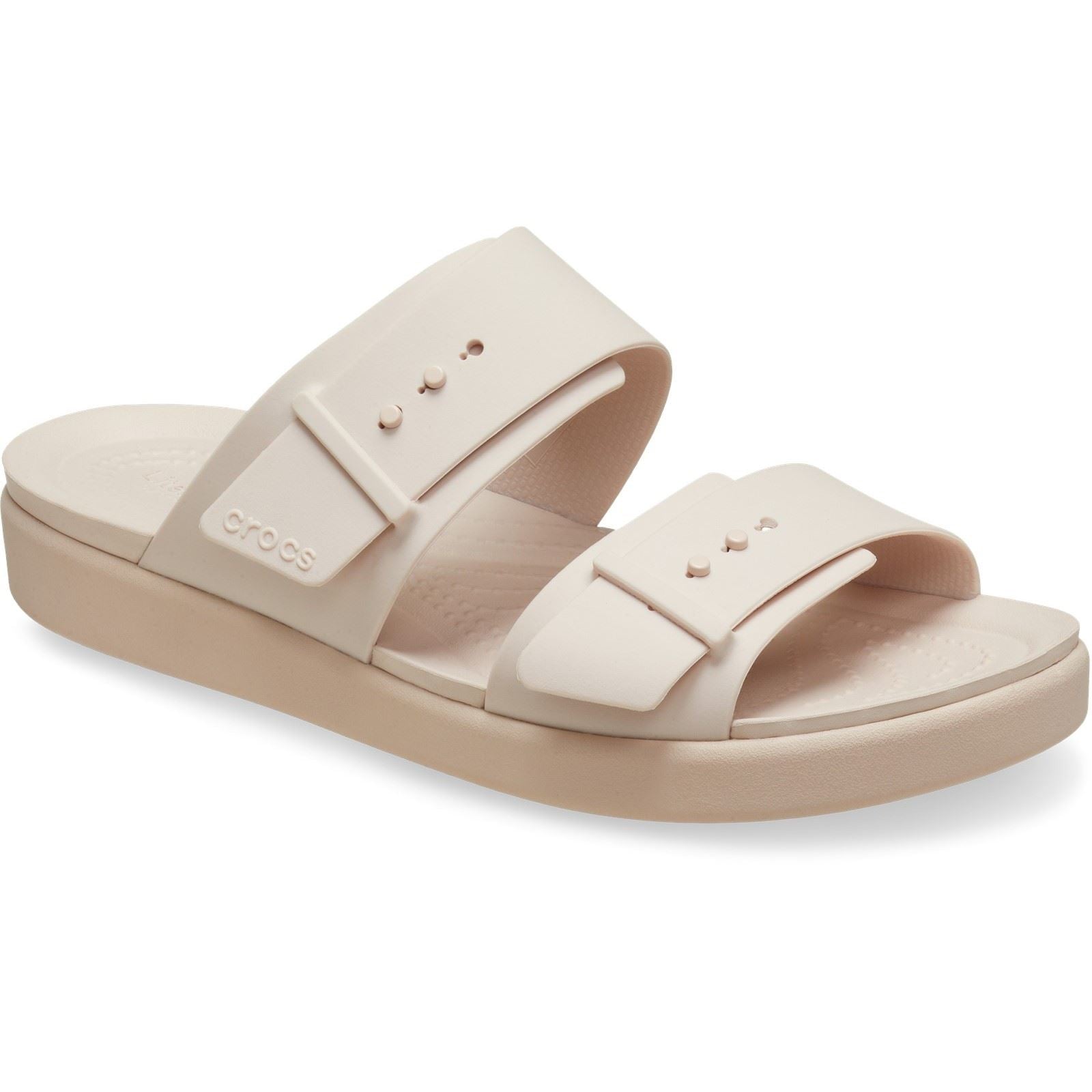 Crocs Brooklyn Buckle Women's Quartz Sandals