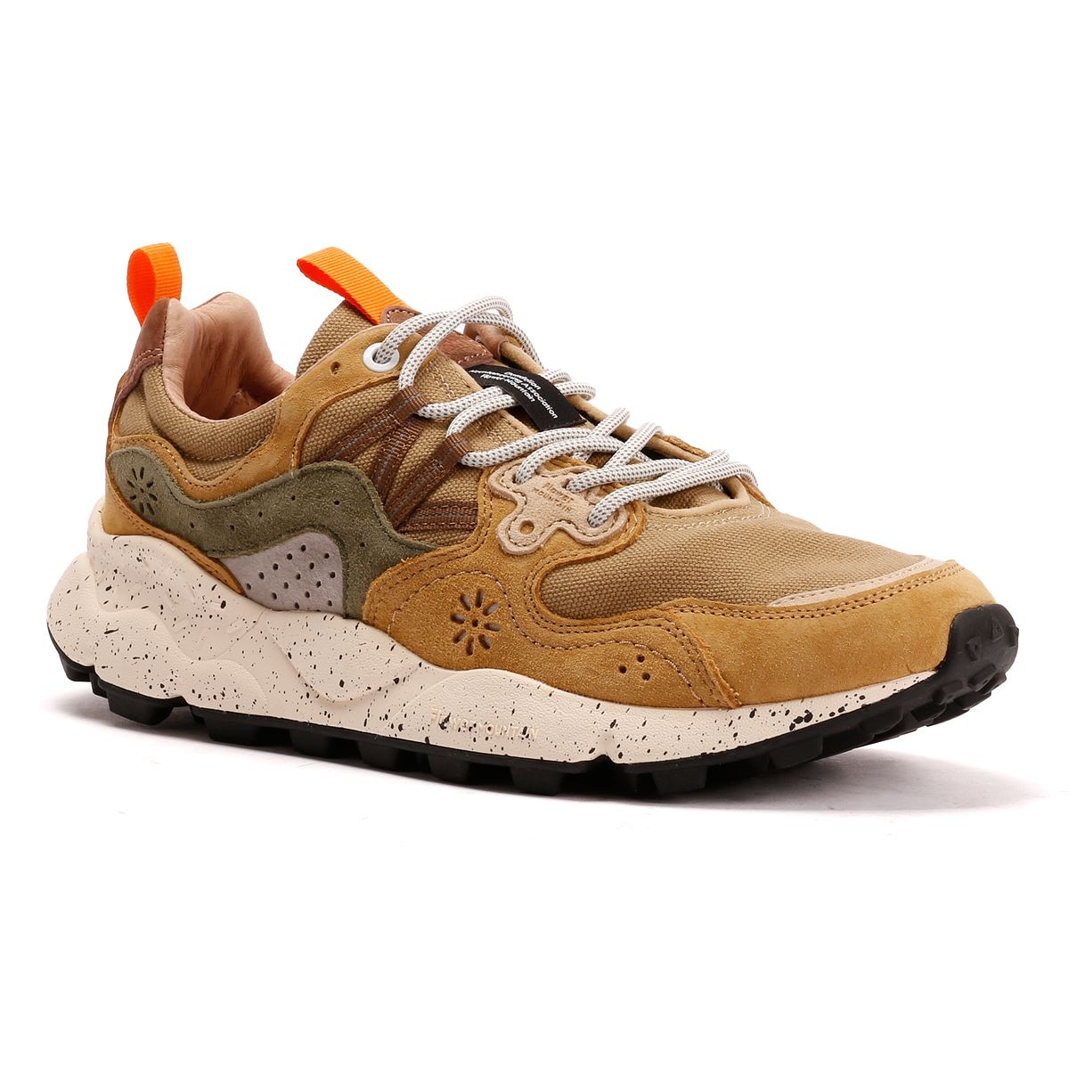 Flower Mountain Yamano 3 Men's Khaki/Green Trainers