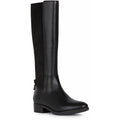 Geox D Felicity Leather Women's Black Boots