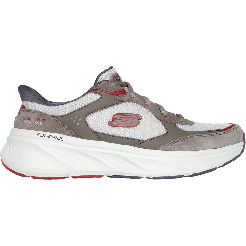 Skechers Edgeride Erlon Leather Men's Brown/Multi Trainers