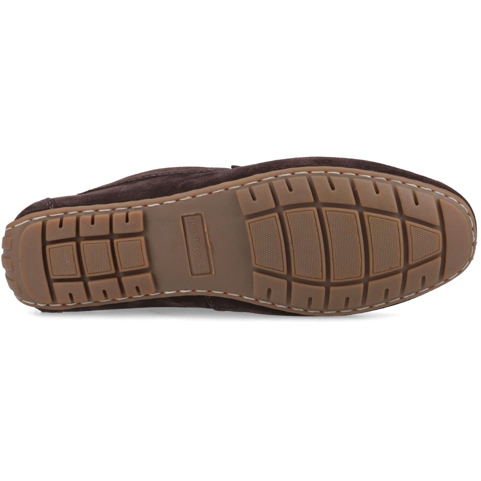 Hush Puppies Ralph Suede Leather Men's Brown Loafers
