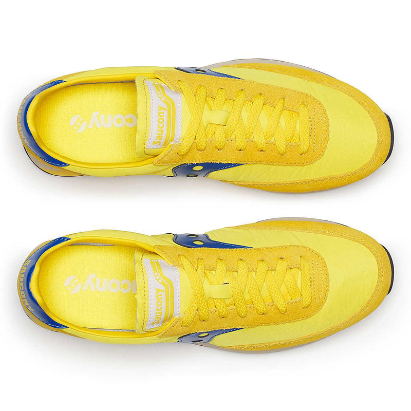 Saucony Trainer 80 Yellow/Blue Trainers