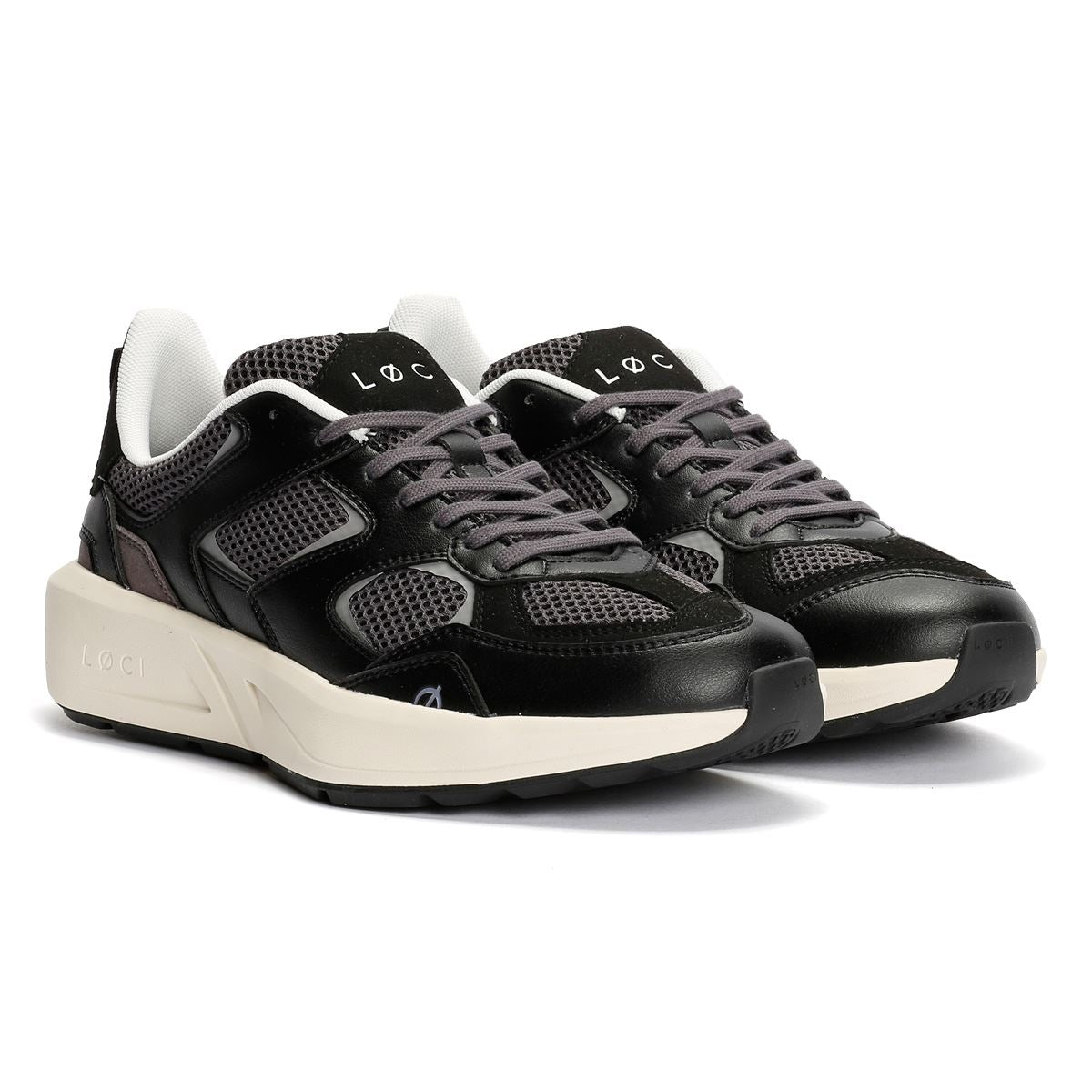 LØCI VØLT Black/Grey Trainers